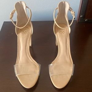 Vince Camuto Ankle Strap Heels - New! Size 8.5